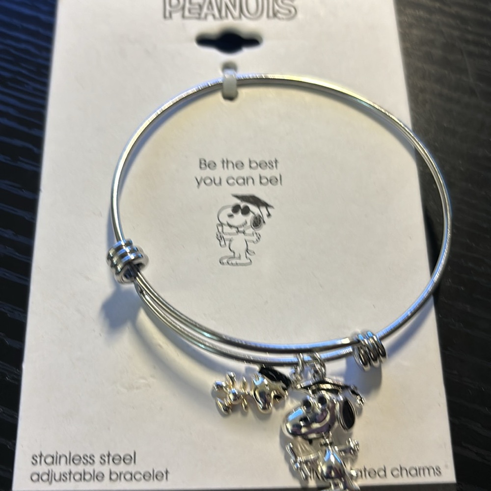 Graduation adjustable bangle bracelet - Picture 3 of 3
